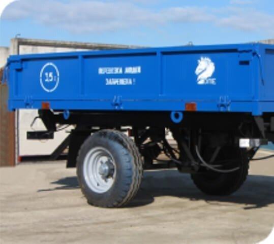 НАПІВПРИЧІП ТРАКТОРНИЙ 1ПТС-3,5 (САМОСКИДНИЙ), фото 1 – Автек