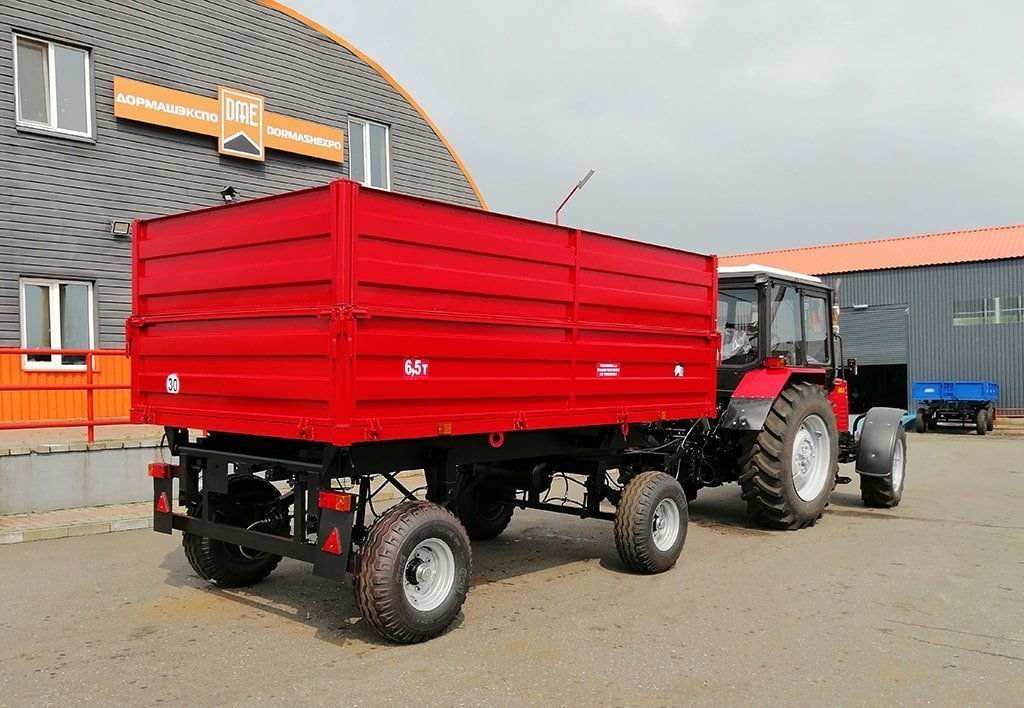 ПРИЦЕП ТРАКТОРНЫЙ 2ПТС-6,5 (ЦЕЛЬНОМЕТАЛЛИЧЕСКИЕ НАДСТАВНЫЕ БОРТА), фото 1 – Автек ПРИЦЕП ТРАКТОРНЫЙ 2ПТС-6,5 (ЦЕЛЬНОМЕТАЛЛИЧЕСКИЕ НАДСТАВНЫЕ БОРТА), фото 1 – Автек