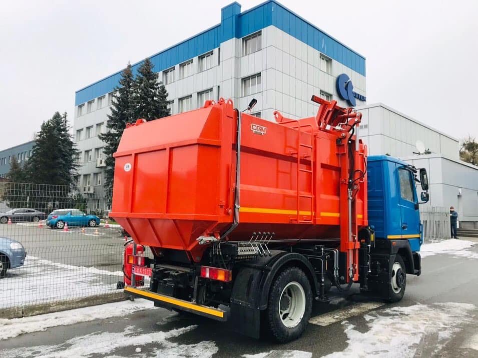 МУСОРОВОЗ МАЗ-437121 С БОКОВОЙ ЗАГРУЗКОЙ (11,5 м3), фото 1 – Автек