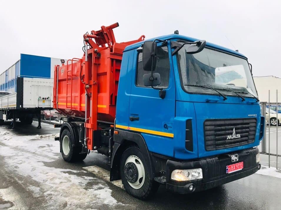 МУСОРОВОЗ МАЗ-437121 С БОКОВОЙ ЗАГРУЗКОЙ (11,5 м3), фото 4 – Автек