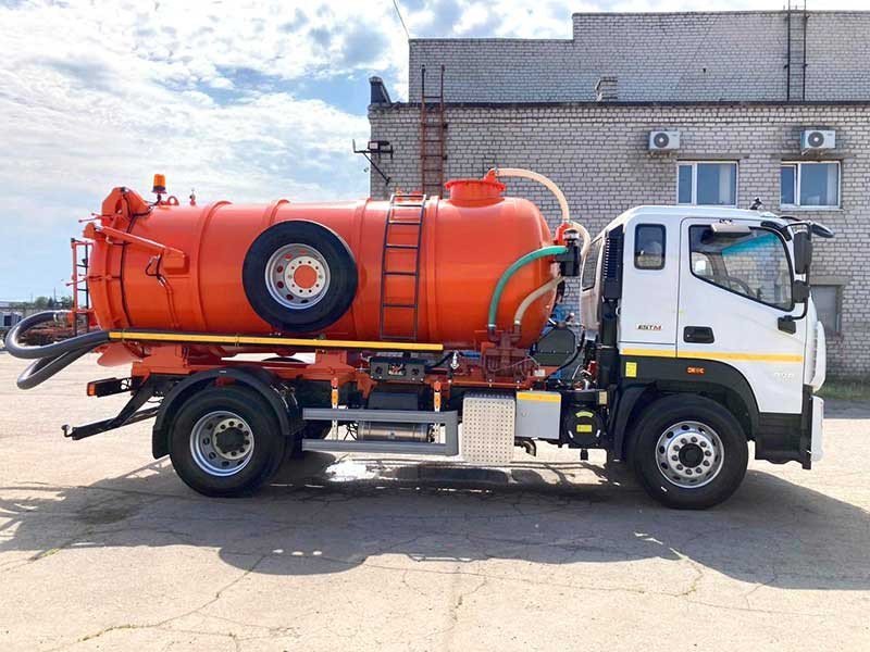 Вакуумна машина 10 куб. на шасі FOTON AUMAN BJ 1186, фото 7 – Автек