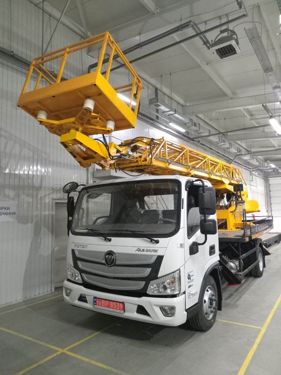 Автогидроподъемник на шасси FOTON AUMARK BJ 1108 GVW 10 т., фото 5 – Автек