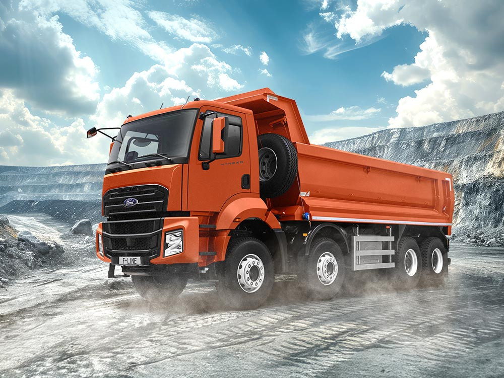 САМОСКИД FORD TRUCKS 4142D GVW 22т., фото 3 – Автек САМОСКИД FORD TRUCKS 4142D GVW 22т., фото 3 – Автек