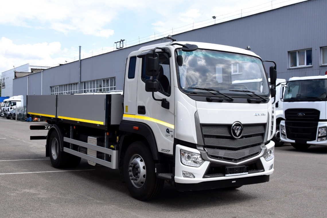 Бортовой тентованный автомобиль на шасси FOTON AUMARK BJ 1108, фото 2 – Автек