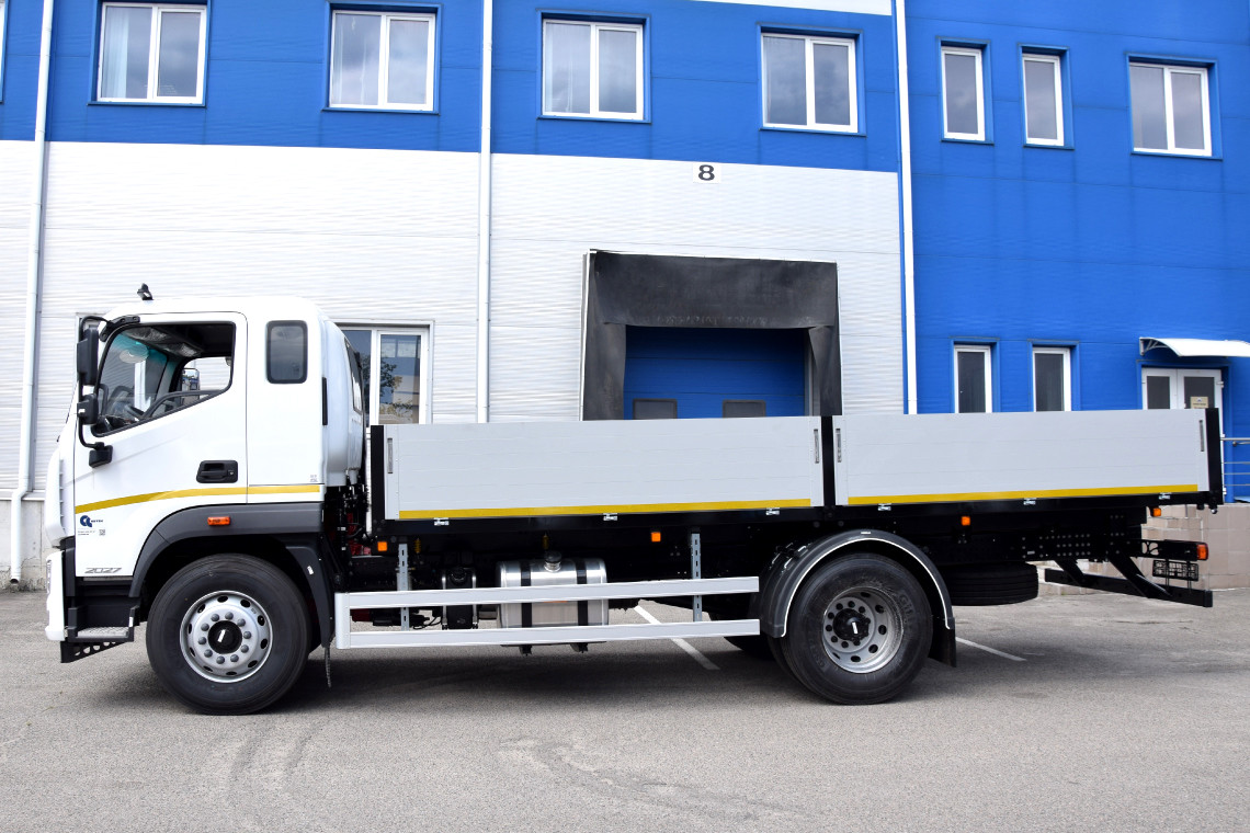 Бортовой тентованный автомобиль на шасси FOTON AUMARK BJ 1108, фото 6 – Автек