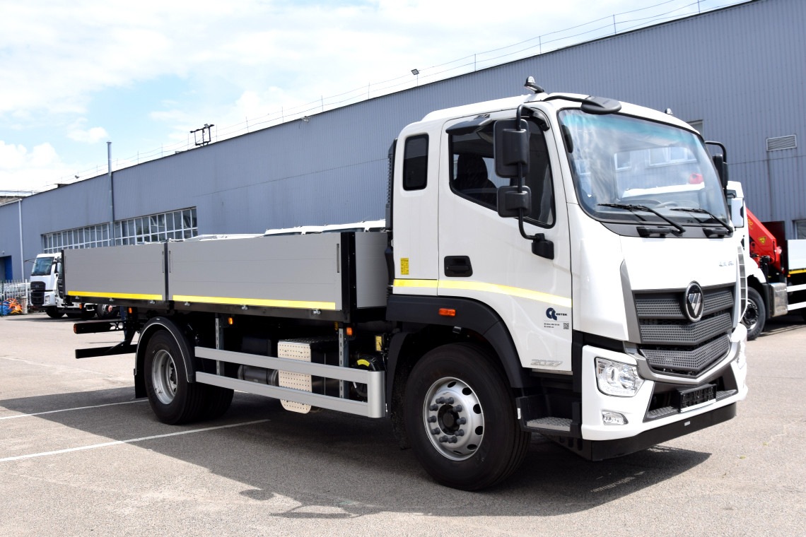 Бортовой тентованный автомобиль на шасси FOTON AUMARK BJ 1108, фото 7 – Автек