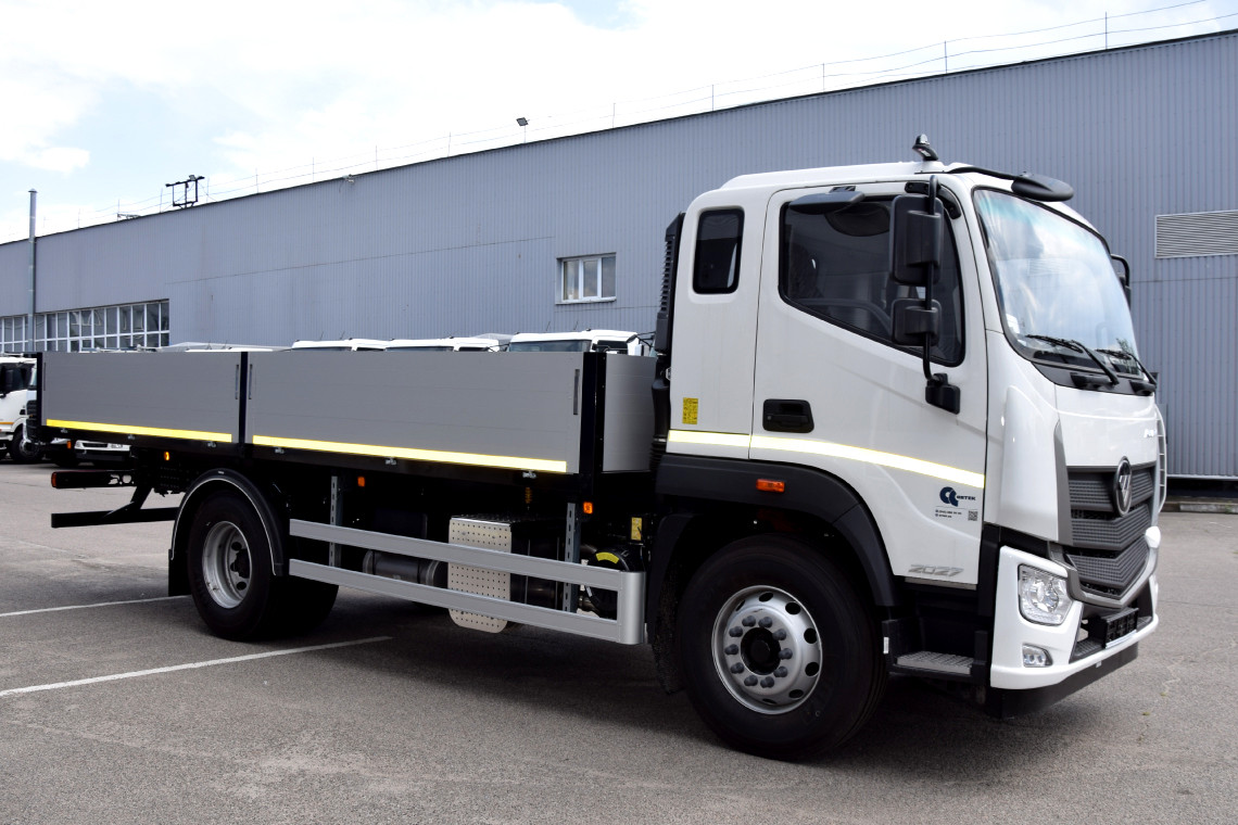 Бортовой тентованный автомобиль на шасси FOTON AUMARK BJ 1108, фото 4 – Автек