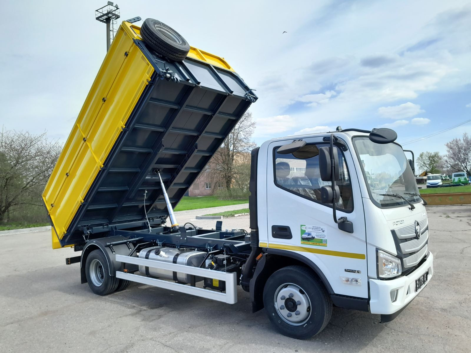 Самоскид зерновоз на шасi FOTON AUMARK BJ 1108 GVW 10 т (колісна база 3.800 мм), фото 8 – Автек Самоскид зерновоз на шасi FOTON AUMARK BJ 1108 GVW 10 т (колісна база 3.800 мм), фото 8 – Автек