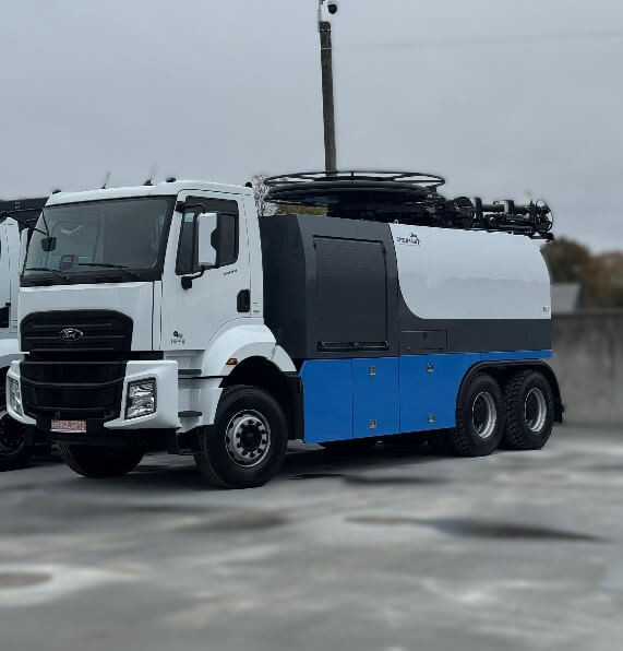 Комбинированная каналоочистительная машина на шасси FORD TRUCKS 3333, фото 4 – Автек Комбинированная каналоочистительная машина на шасси FORD TRUCKS 3333, фото 4 – Автек