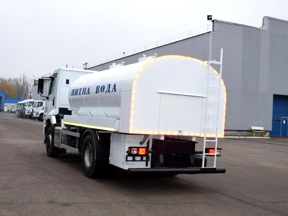 Автоцистерна АЦПВ-10.1 на шасси FORD TRUCKS 1833 DC (объём 4 м. куб.), фото 6 – Автек