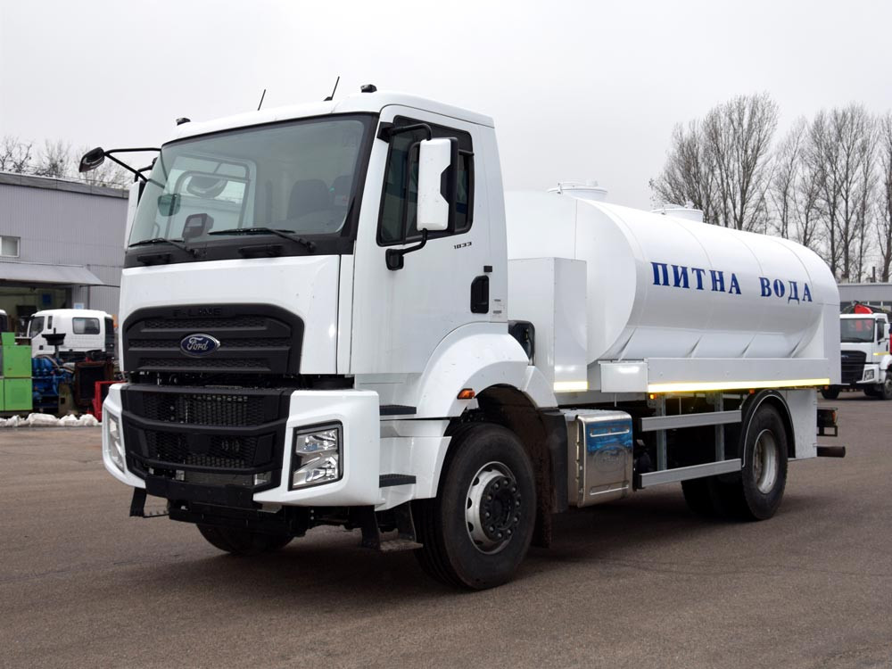 Автоцистерна АЦПВ-10.1 на шасси FORD TRUCKS 1833 DC (объём 4 м. куб.), фото 7 – Автек