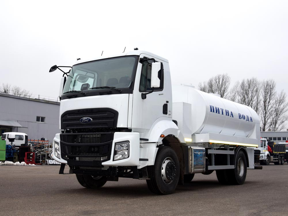 Автоцистерна АЦПВ-10.1 на шасси FORD TRUCKS 1833 DC (объём 4 м. куб.), фото 8 – Автек