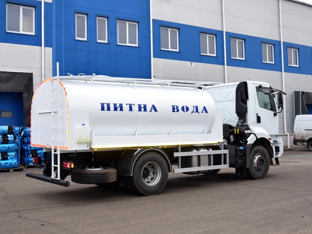 Автоцистерна АЦПВ-10.1 на шасси FORD TRUCKS 1833 DC (объём 4 м. куб.), фото 3 – Автек