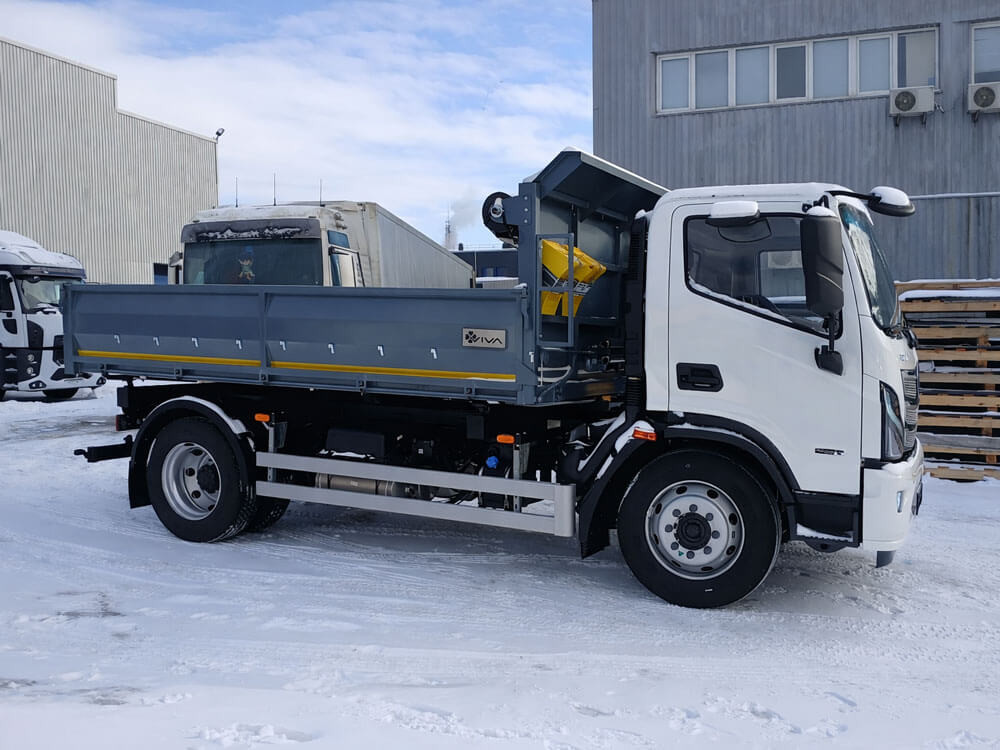 Самосвал 3-сторонней разгрузки 5 куб. м на шасси FOTON AUMAN BJ 1148, фото 1 – Автек