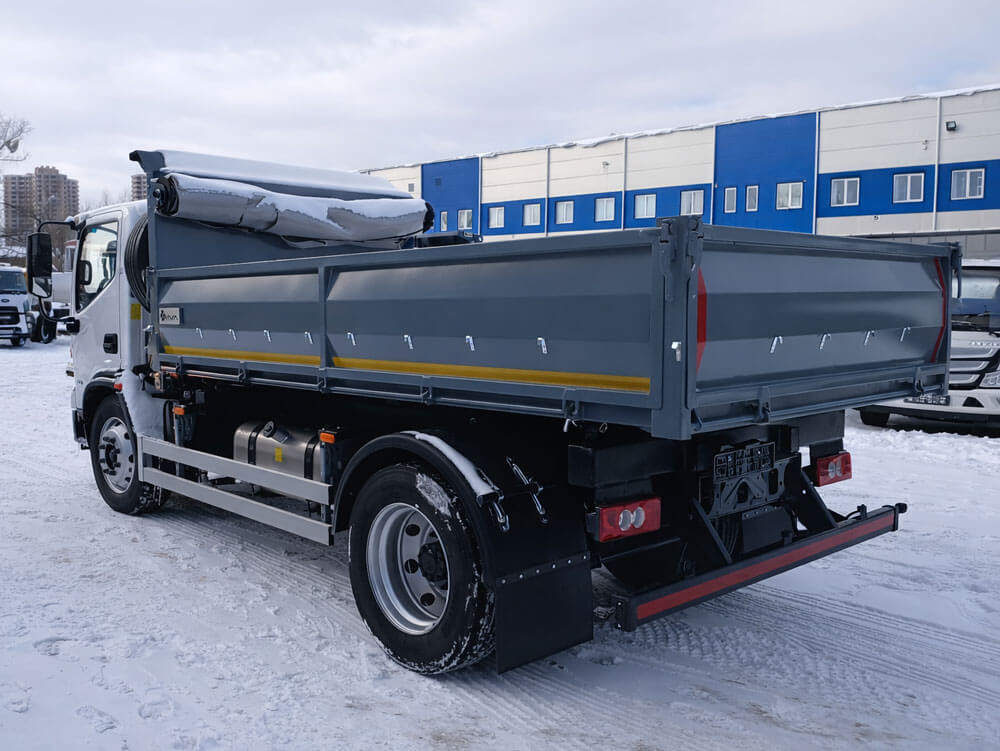 Самосвал 3-сторонней разгрузки 5 куб. м на шасси FOTON AUMAN BJ 1148, фото 3 – Автек