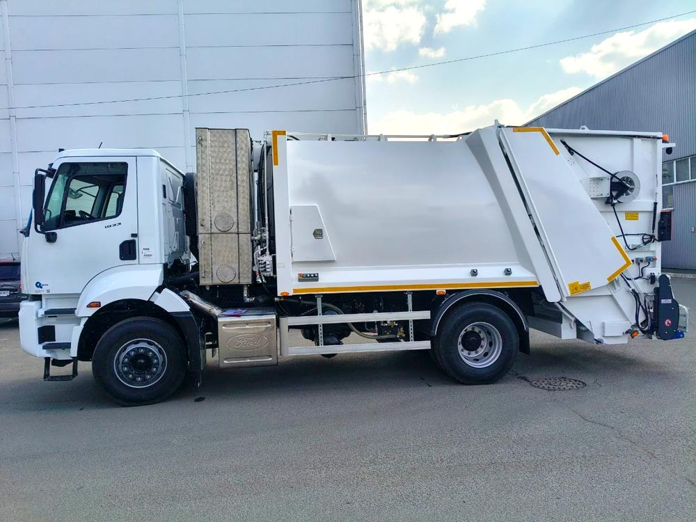 Сміттєвоз FORD TRUCKS 1833 DC (+мийка контейнерів HIDRO-MAK, 13 м3), фото 5 – Автек