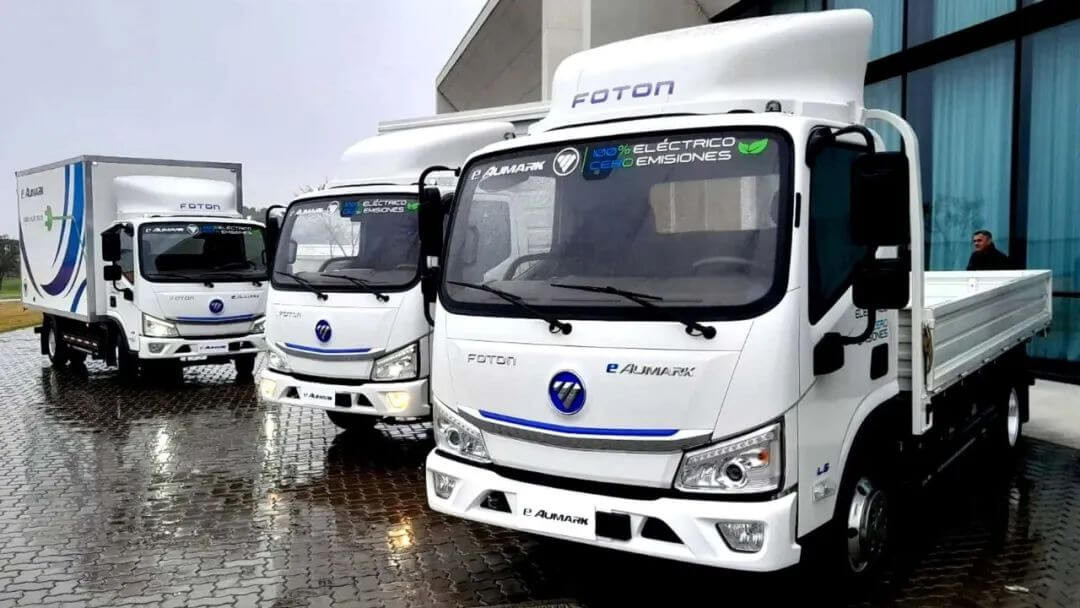 Електричний легкий вантажний автомобіль FOTON e-Aumark, фото 3 – Автек