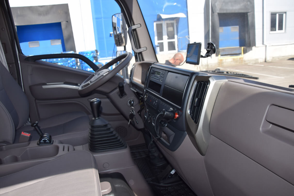 Бортовой автомобиль с КМУ на шасси FOTON AUMARK BJ1128, фото 14 – Автек