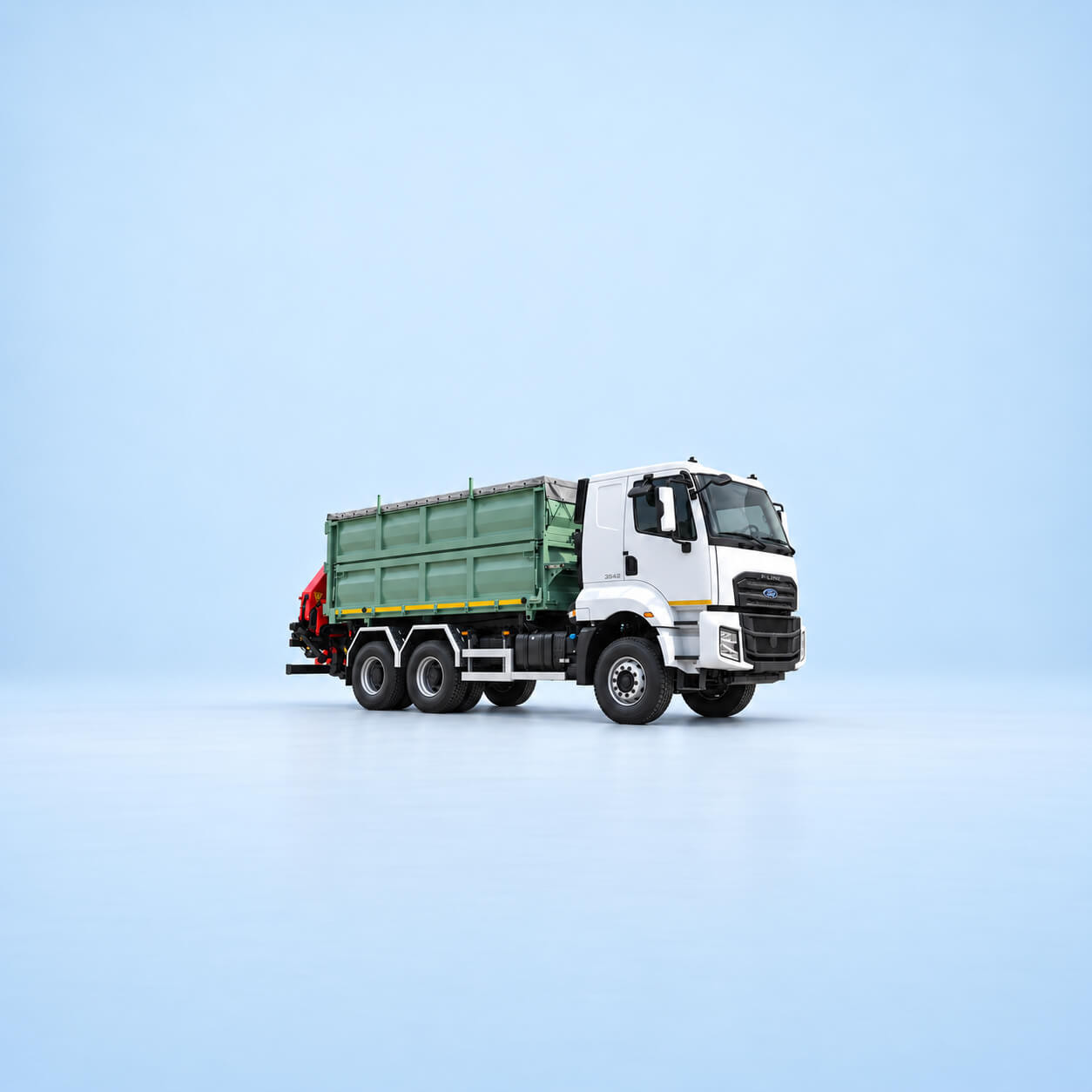 ЗЕРНОВОЗ FORD TRUCKS 3542D (СЕЛЬСКОХОЗЯЙСТВЕННЫЙ) GVW 30т., фото 7 – Автек