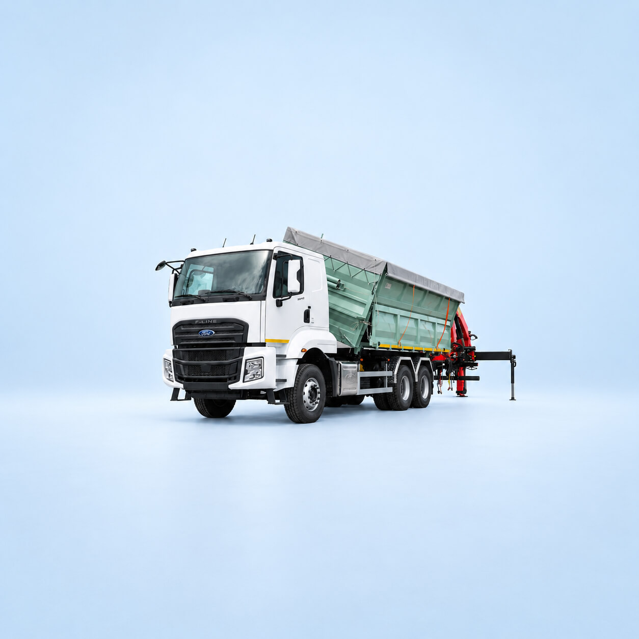 ЗЕРНОВОЗ FORD TRUCKS 3542D (СЕЛЬСКОХОЗЯЙСТВЕННЫЙ) GVW 30т., фото 2 – Автек