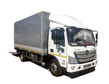 Тентовий фургон з гідробортом на шасі FOTON AUMARK BJ 1108 (колісна база 3800 мм)