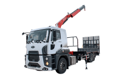 Евакуатор з лебідкою та КМУ на шасі Ford Trucks 2633 LR