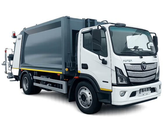 Мусоровоз задней загрузки 12 куб.м на шасси FOTON AUMAN BJ 1148