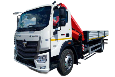 Бортовой автомобиль из КМУ на шасси FOTON AUMAN BJ 1166