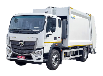 Мусоровоз задней загрузки 16 куб.м на шасси FOTON AUMAN BJ 1186